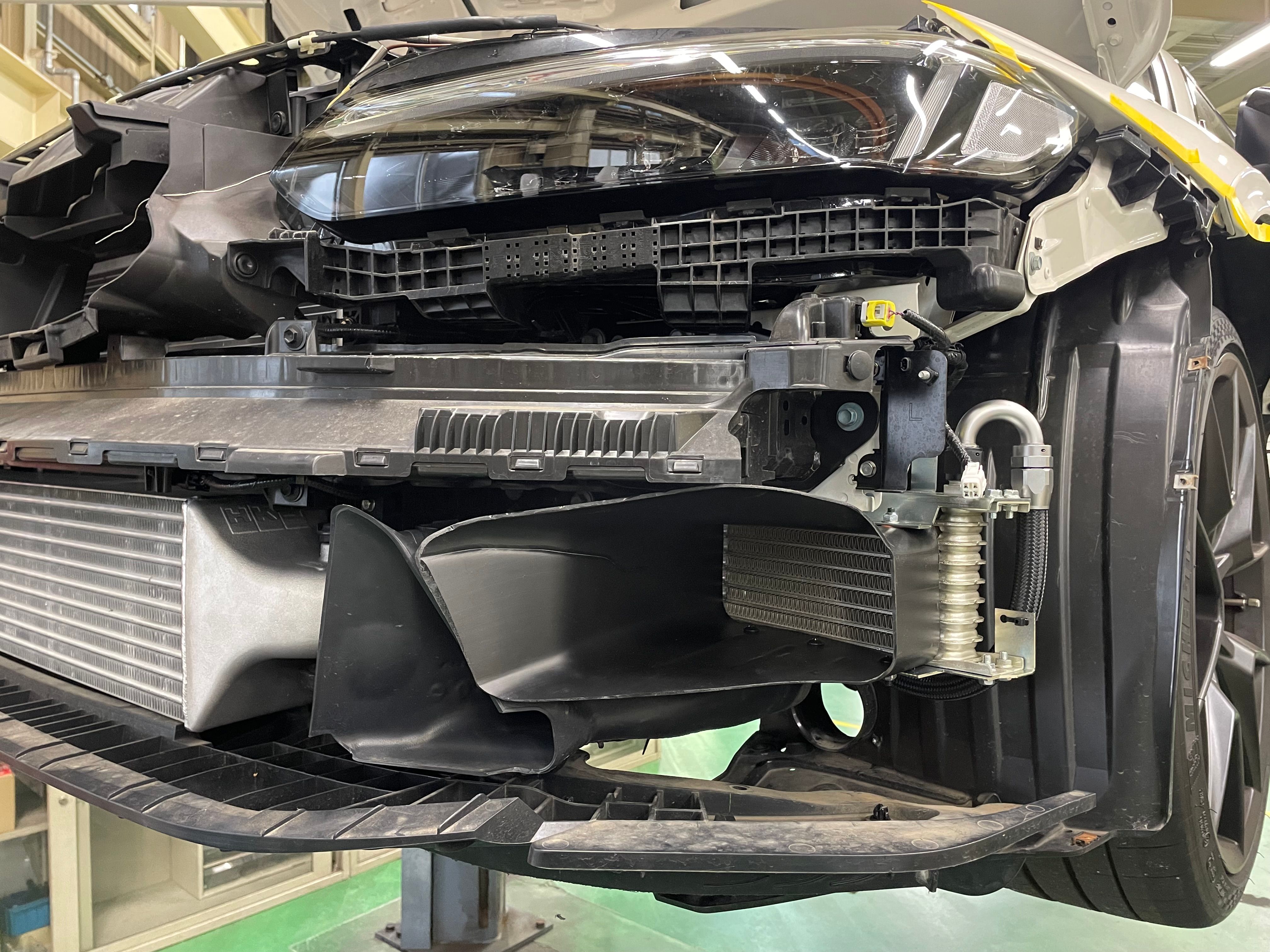 OIL COOLER KIT BLACK for CIVIC TYPE-R FL5 | HKS High Performance