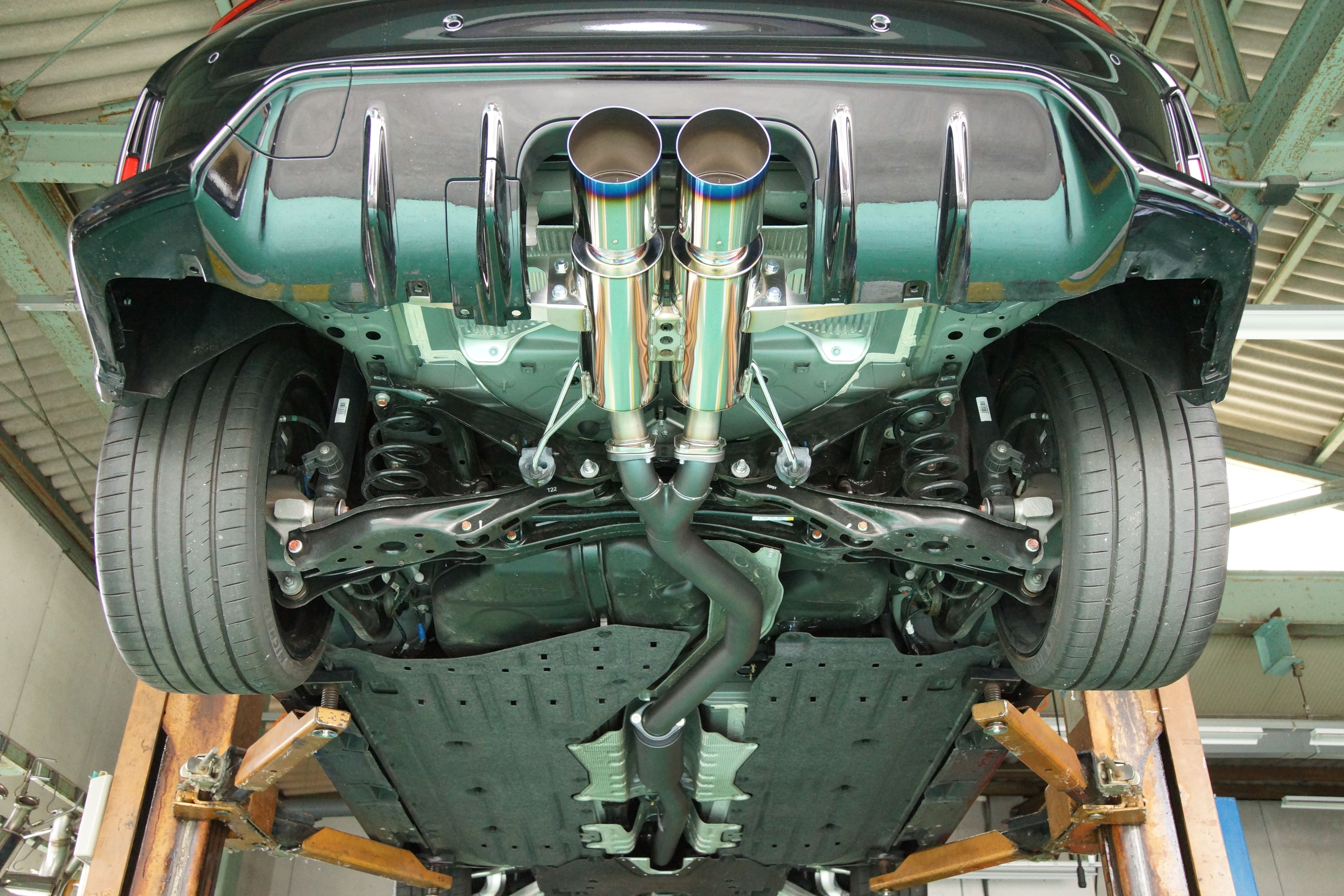 Hi-Power Muffler CIVIC TYPE-R FL5 K20C | HKS High