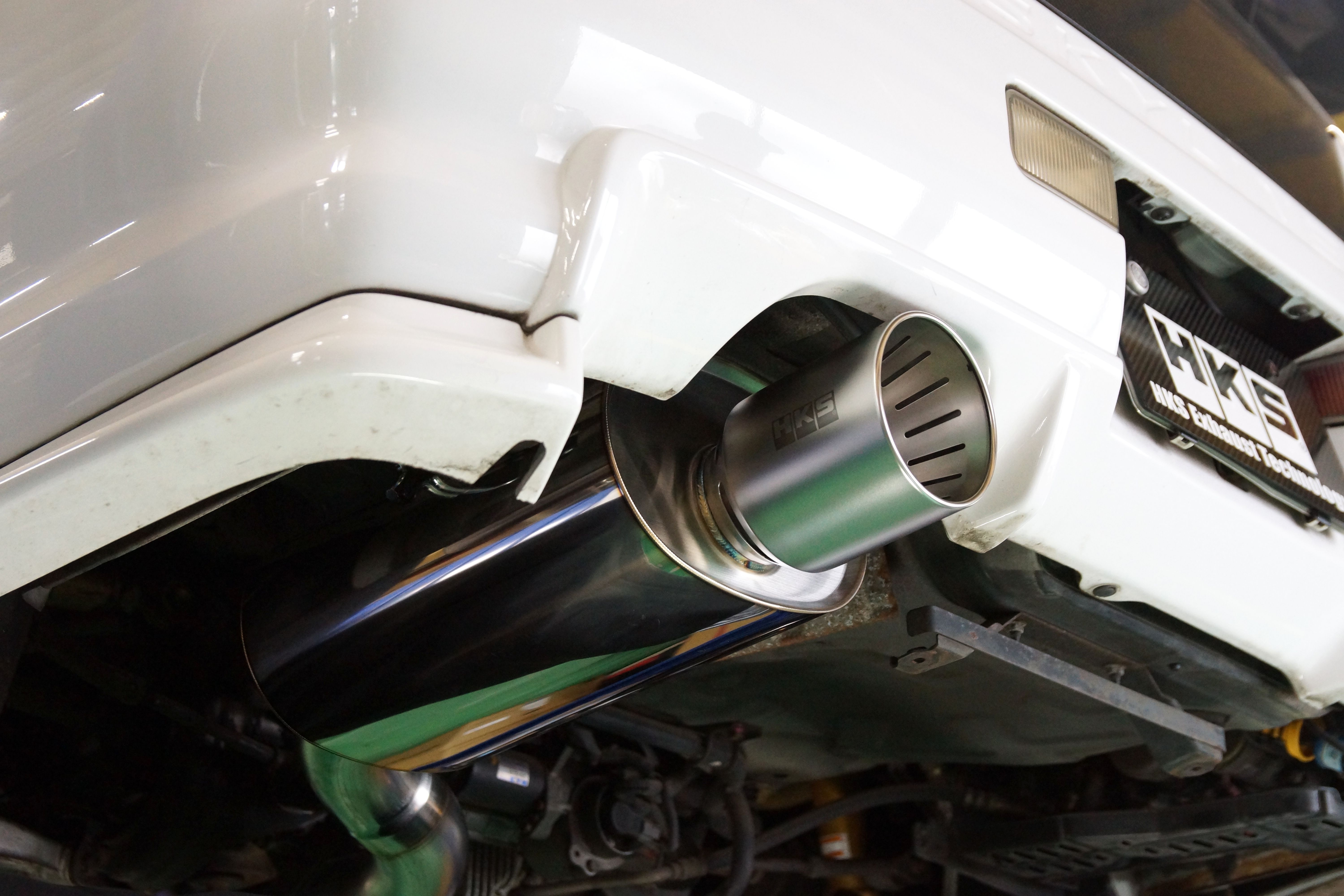 SUPER TURBO MUFFLER URBAN MATTE EDITION SKYLINE GT-R BNR34 | HKS
