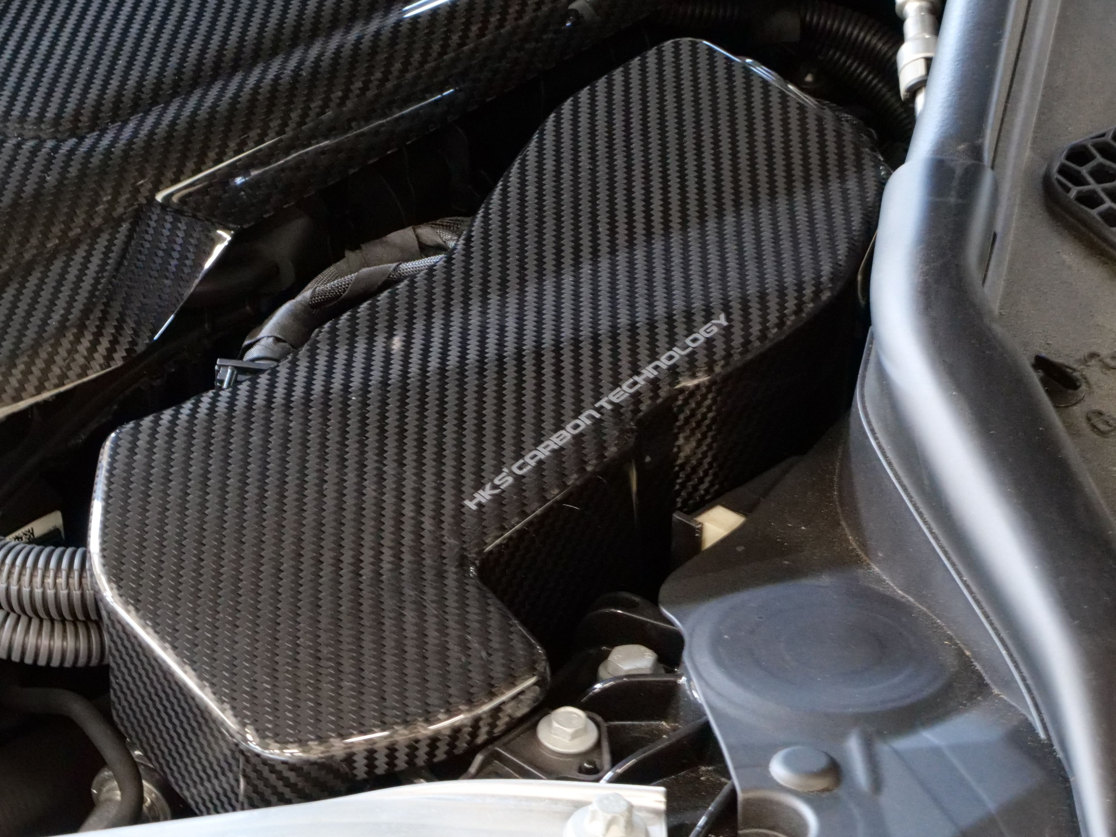 CARBON ECU COVER for GR SUPRA | HKS High Performance Auto Parts