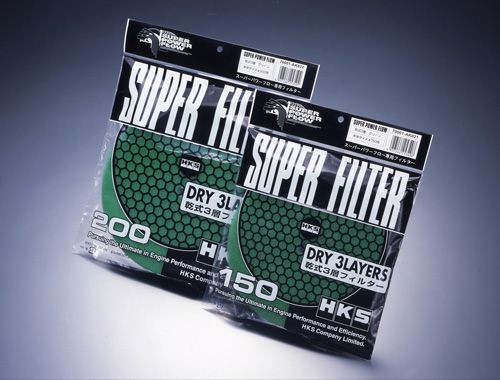 SUPER POWER FLOW ELEMENT D200 3ROW DRY (GREEN) | HKS High