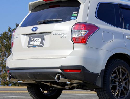 HKS LEGAMAX Premium スバル フォレスター HKS LEGAMAX PREMIUM EXHAUST FOR SUBARU FORESTER SKE SK9 FB20