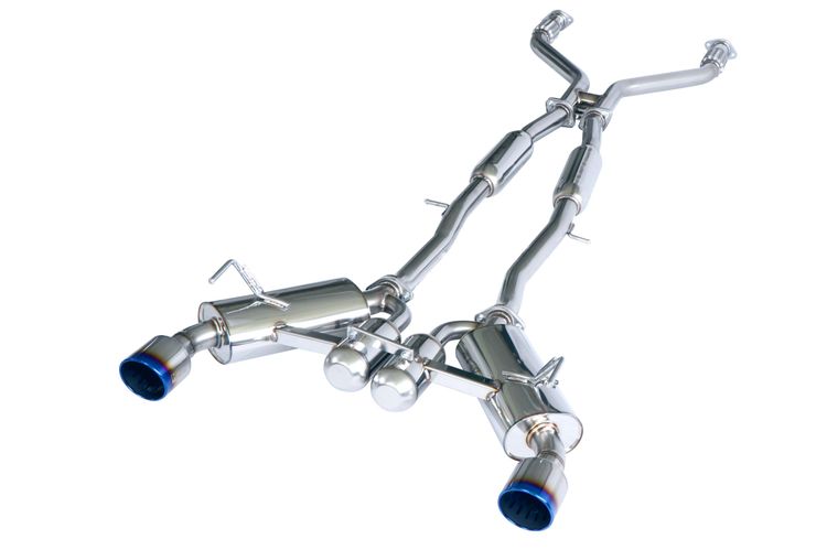 Nissan Z Nismo RZ34 Super Turbo Muffler | HKS High Performance
