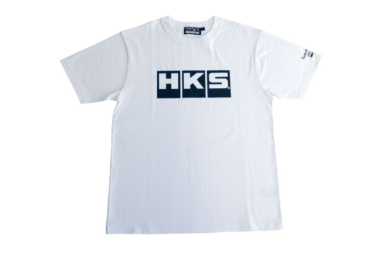 トップス HKS HKS T-SHIRT WHITE M | HKS High Performance Auto Parts
