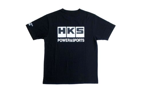 驚きの値段 BLACK POWERSPORTS T-SHIRT HKS M Auto Performance High HKS | パーツ