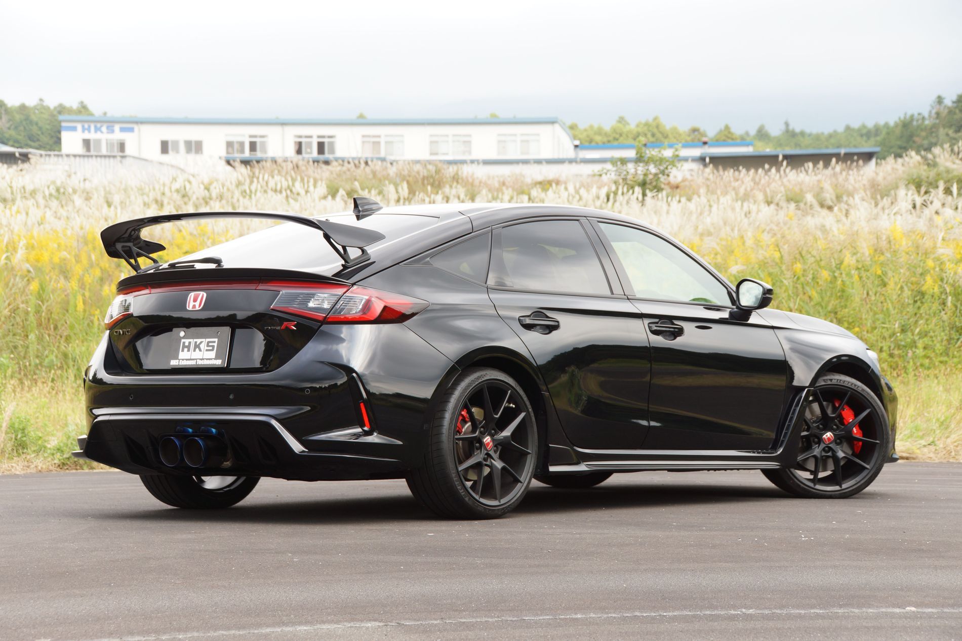 Hi-Power Muffler CIVIC TYPE-R FL5 K20C | HKS High
