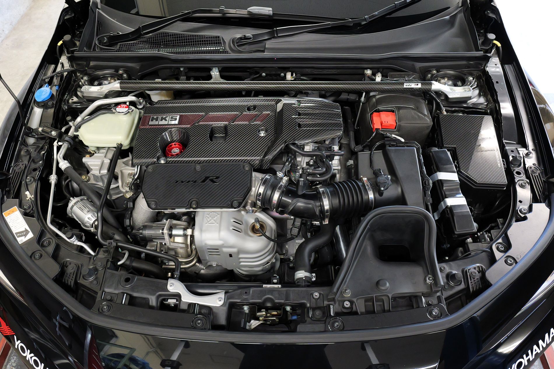 CARBON ENGINE COVER FL5 FK8 | HKS High Performance Auto Parts