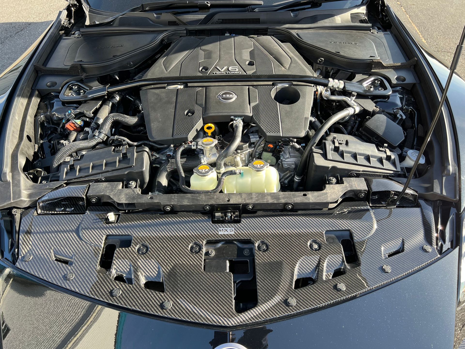 CARBON AIR CLEANER INLET for RZ34 | HKS High Performance Auto Parts